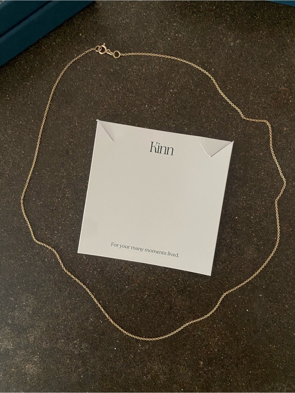Kinn micro Rolo and box chain necklace stack NIB - Picture 6 of 9